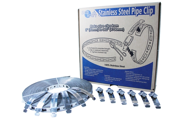 Braçadeira de Aço Inoxidável SealXpert